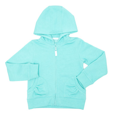 Toddler Solid Zip-Through Sweatshirt